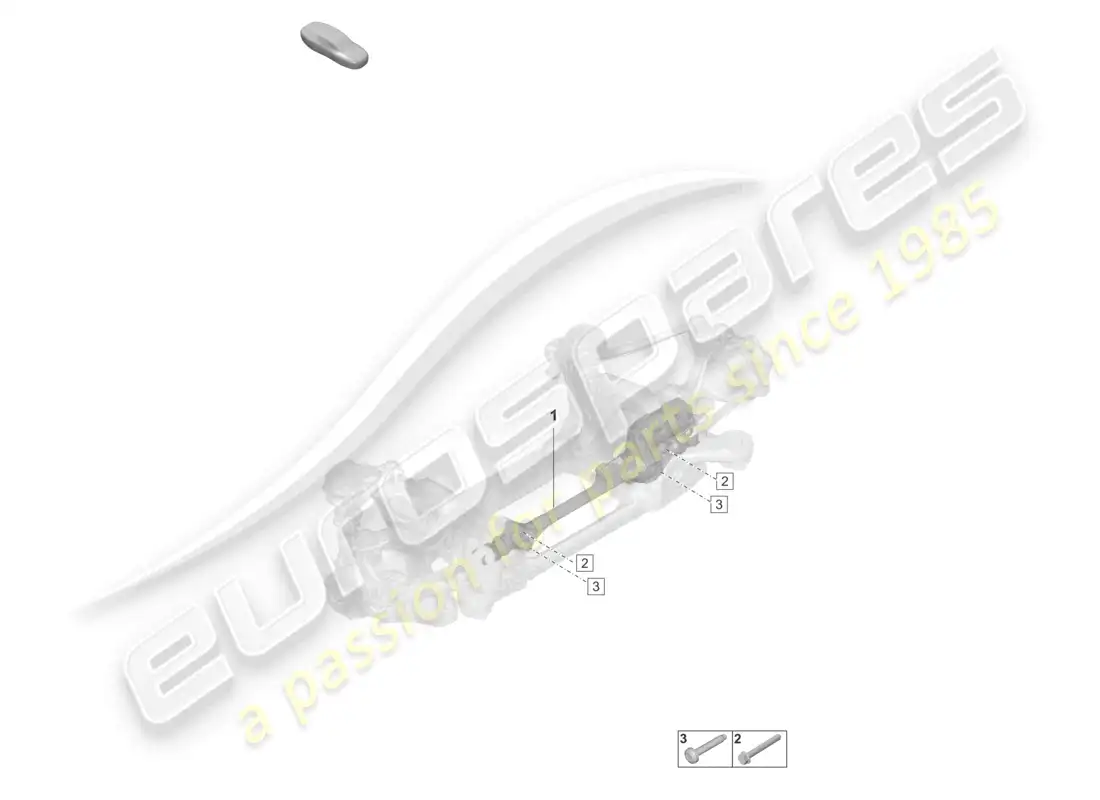 porsche 2020 (taycan 9j1-1) diagrama de piezas del eje trasero de dirección