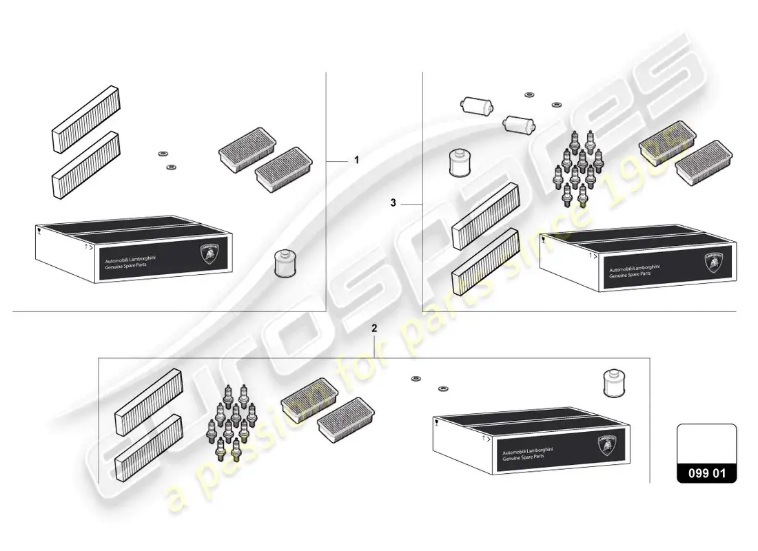 lamborghini gallardo spyder (2008) horario de servicio diagrama de piezas