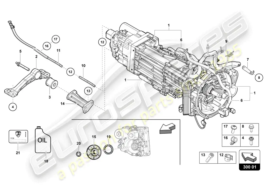lamborghini countach lpi 800-4 (2022) 7 diagrama de piezas