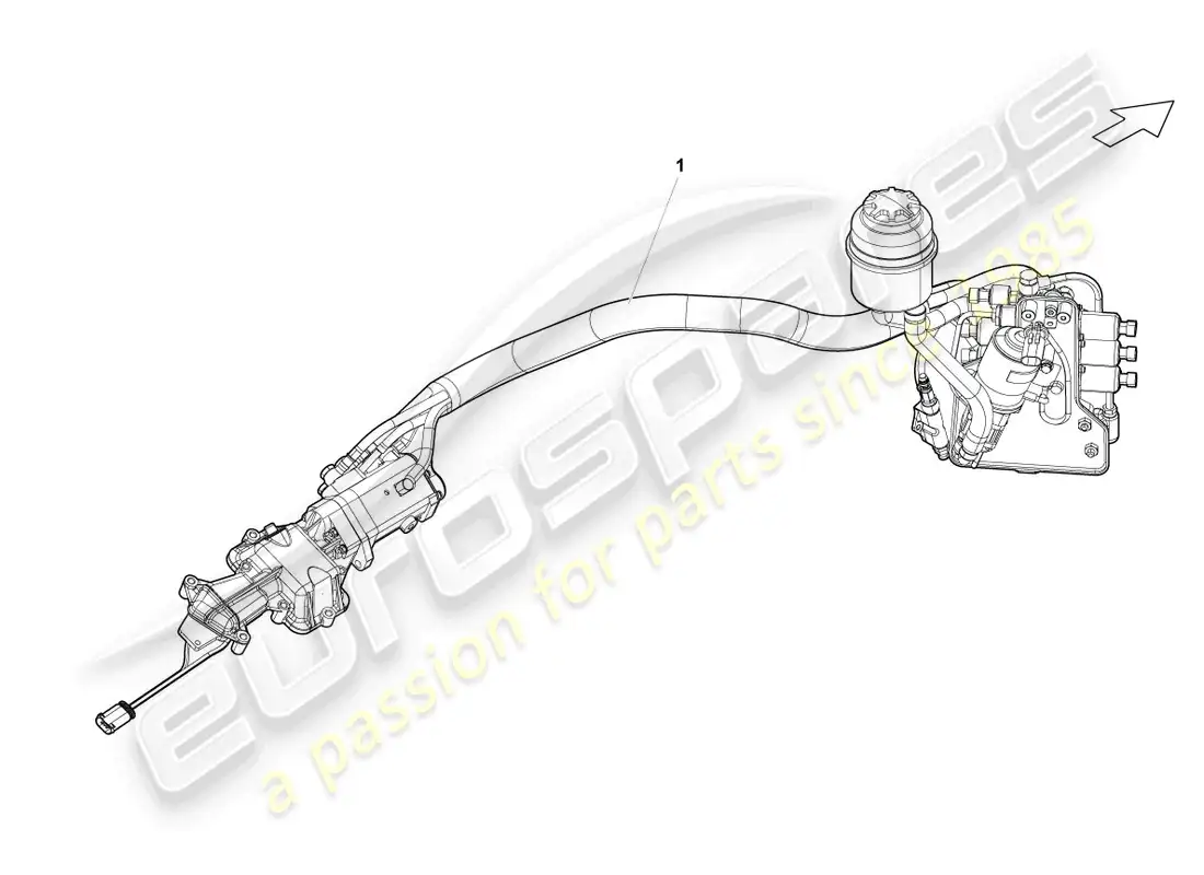 lamborghini gallardo spyder (2007) unidad de interruptor diagrama de piezas