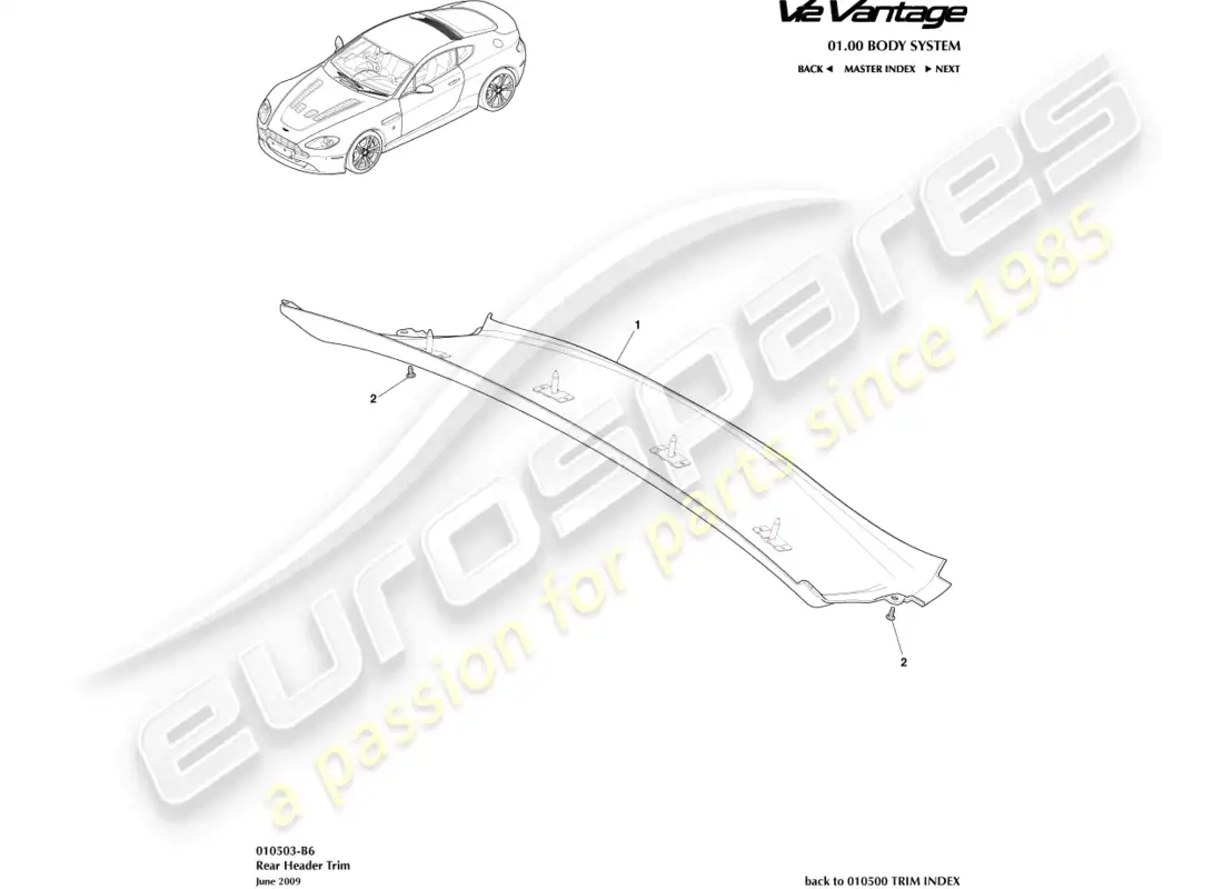 diagrama de pieza que contiene el número de pieza 6g33-51756-aa-pk