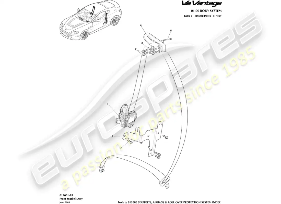 diagrama de pieza que contiene el número de pieza 6g33-611b71-abw