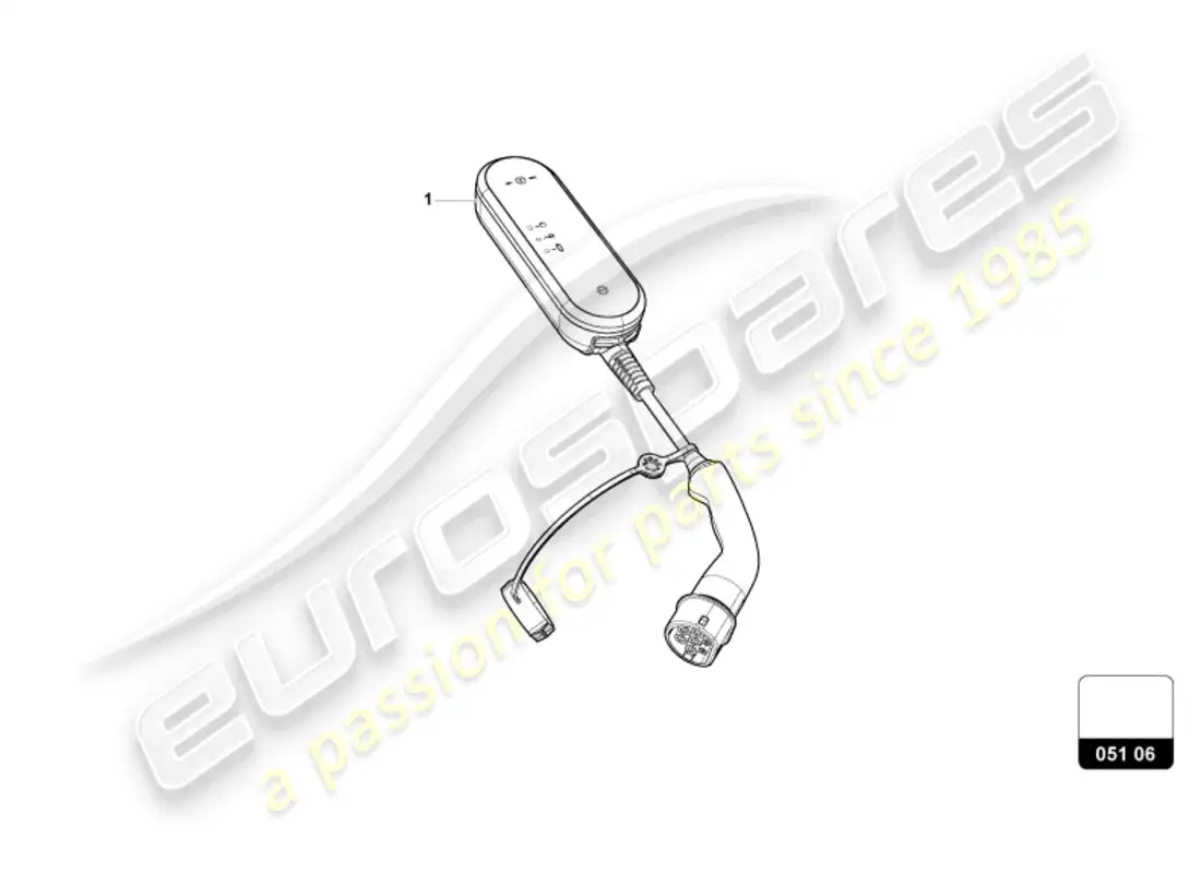 lamborghini revuelto coupe (accessories) cable de carga para vehículo diagrama de piezas