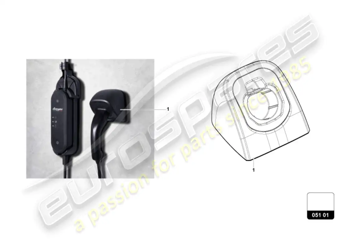lamborghini revuelto coupe (accessories) toma de carga diagrama de piezas