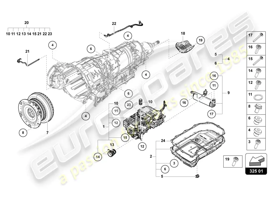 diagrama de pieza que contiene el número de pieza 4ml927158