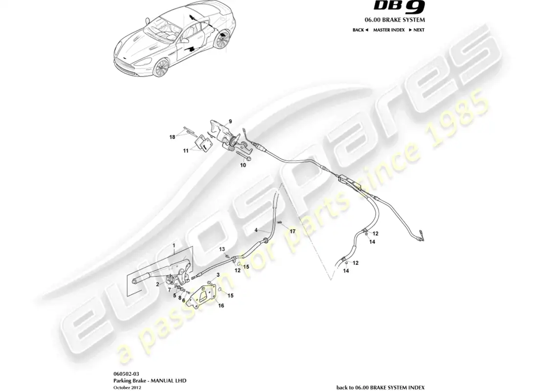 diagrama de pieza que contiene el número de pieza 8d33-2853-ab