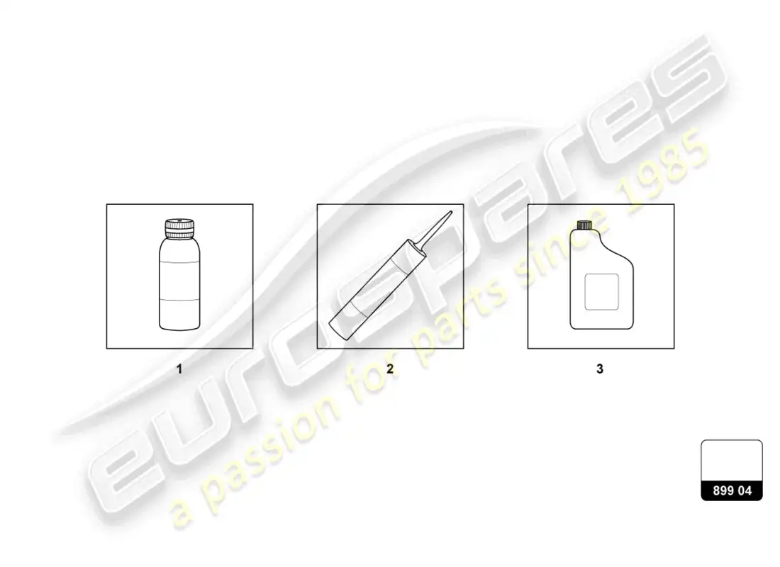 lamborghini evo spyder (2023) mantenimiento diagrama de piezas