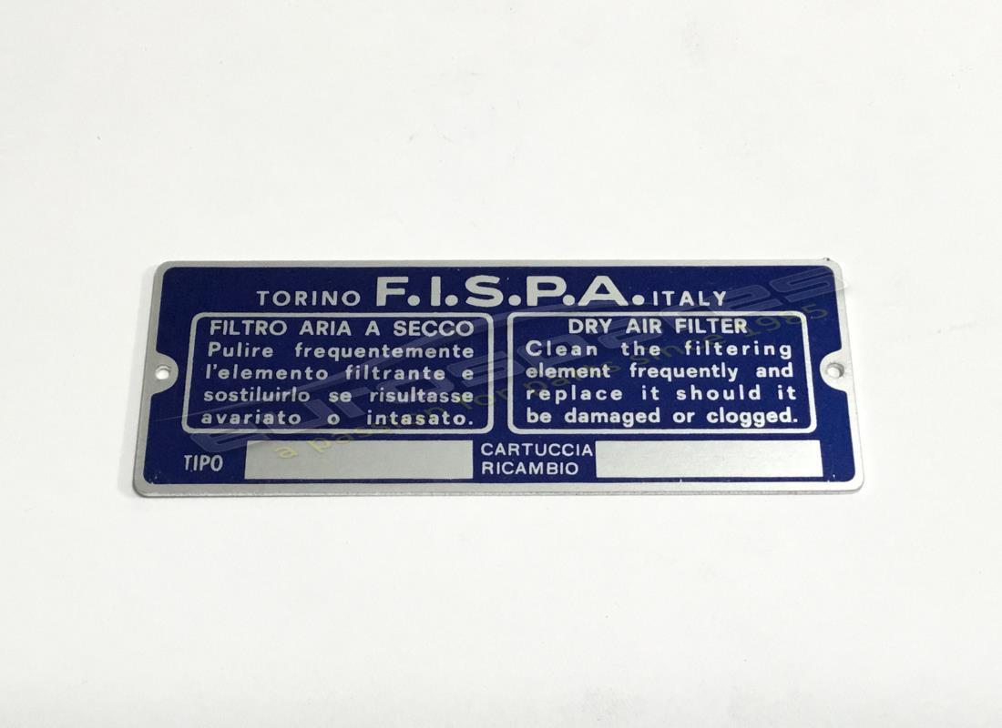 nueva ferrari placa de filtro de aire. número de parte fpl006 (1)