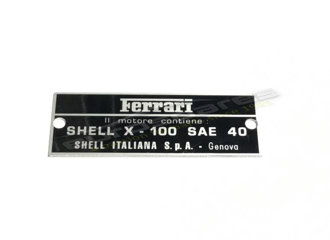 nueva placa de aceite ferrari. número de parte fpl005 (1)