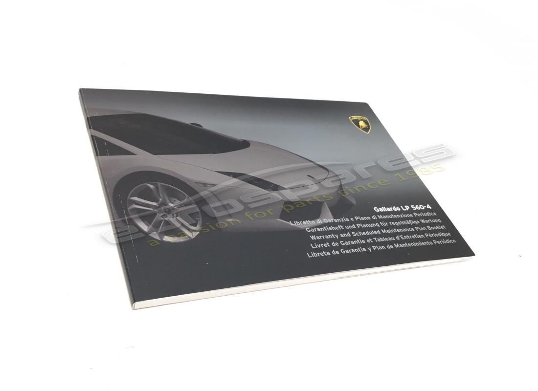 nuevo lamborghini libro de verificación de servicios. número de parte 400012005af (1)