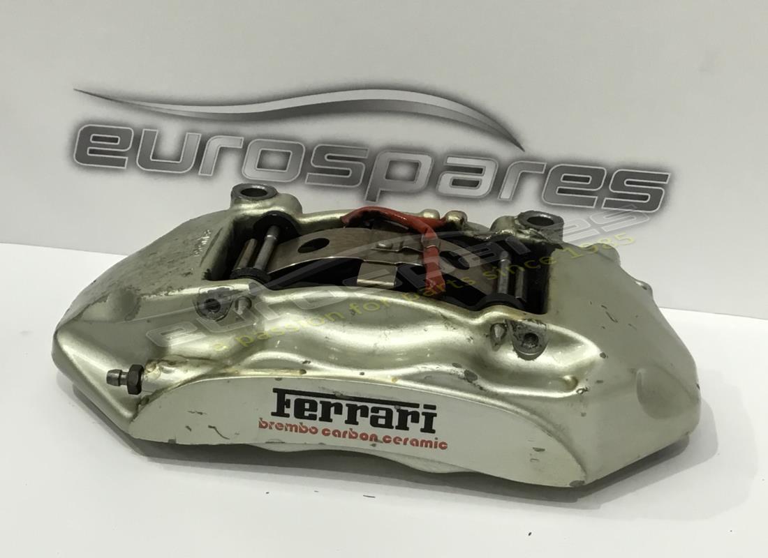 PINZA TRASERA DERECHA Ferrari USADA CON PASTILLAS. NÚMERO DE PARTE 278871 (1)