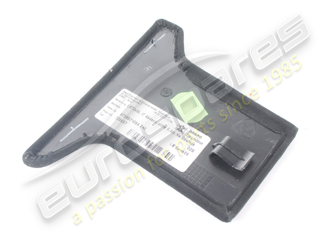 usado lamborghini tapa salpicadero inferior. número de parte 4t0857109a (3)