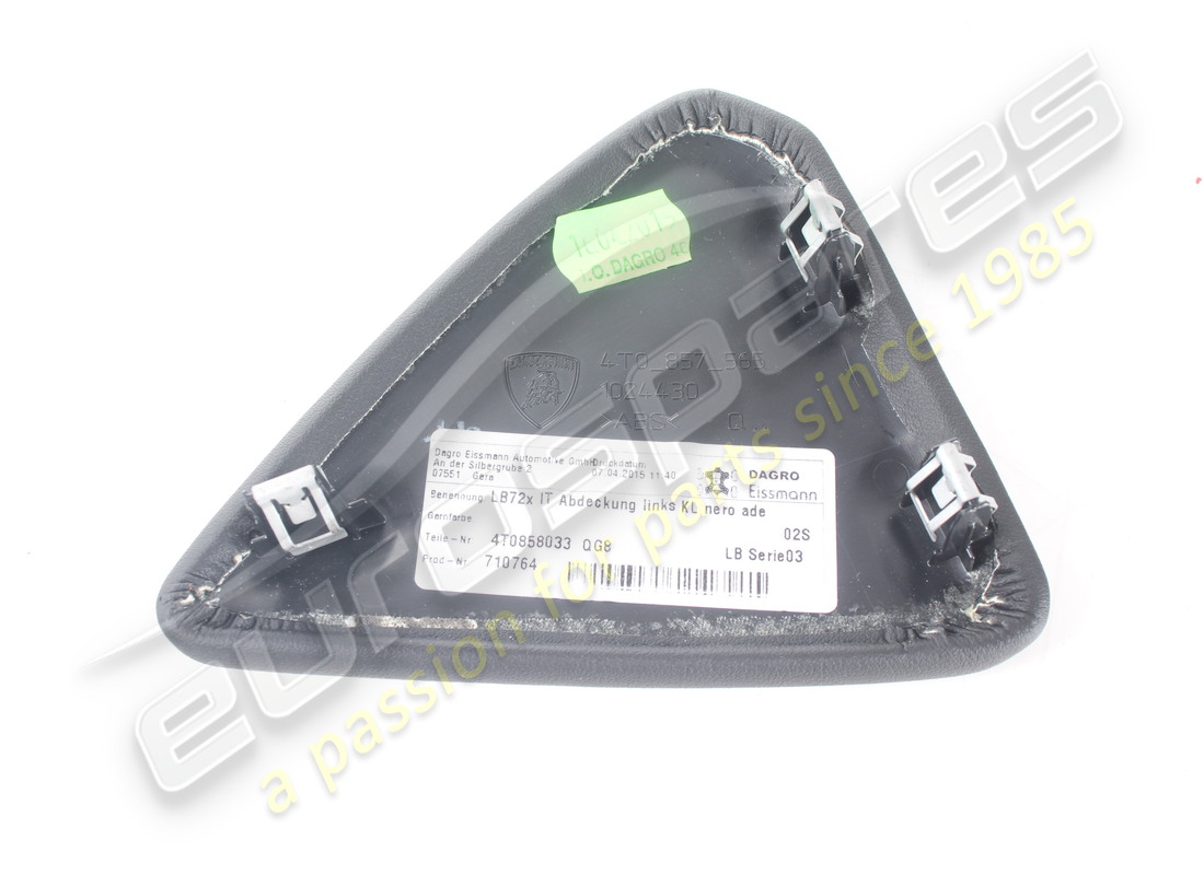 tablero de montaje de tapa lamborghini usado. número de pieza 4t0858033 (3)