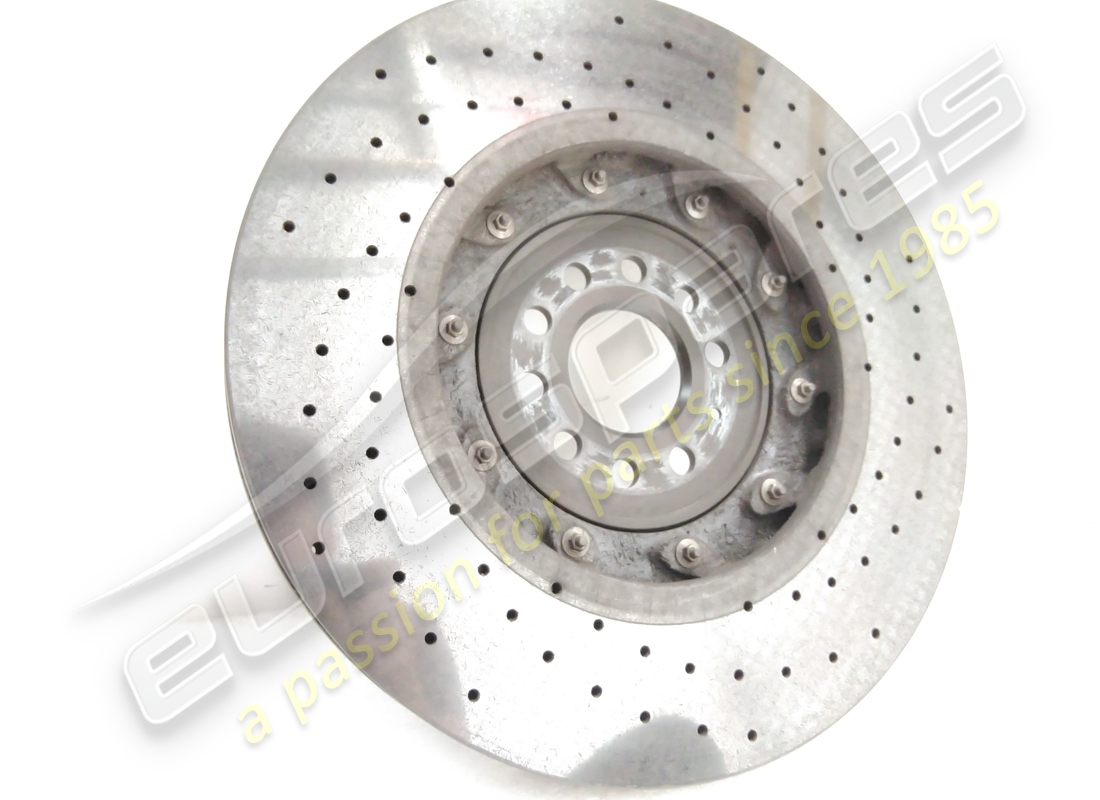 disco de freno cerámico delantero izquierdo usado lamborghini (ventilado). número de pieza 470615301g (4)