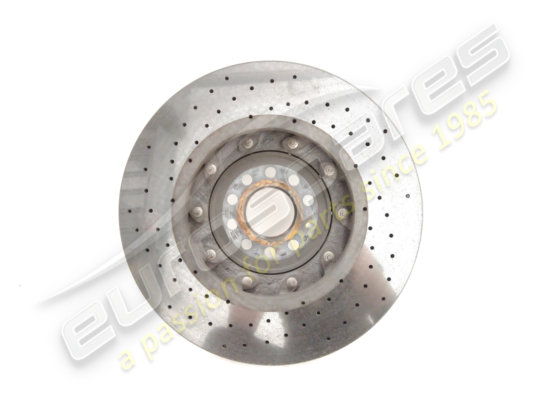 disco de freno cerámico delantero derecho usado lamborghini (ventilado). número de pieza 470615302g (3)