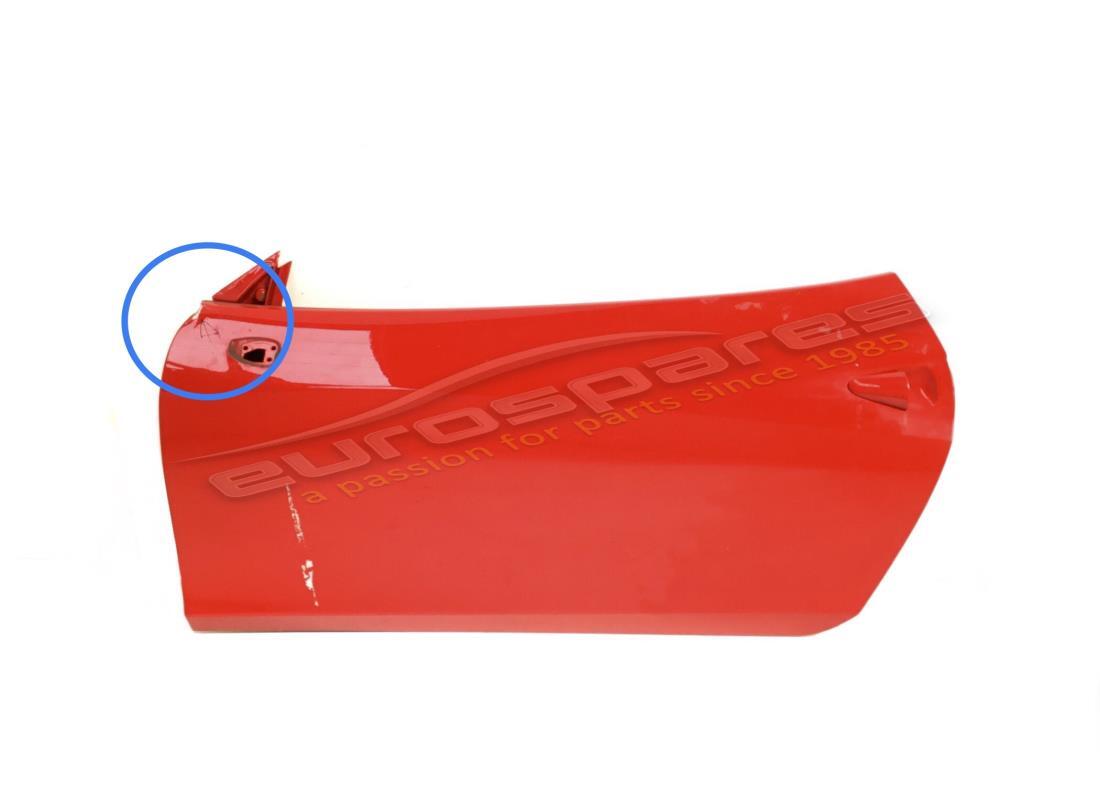 ESTRUCTURA DE PUERTA IZQUIERDA Ferrari USADA COMPLETA RHD. NÚMERO DE PARTE 82978811 (1)