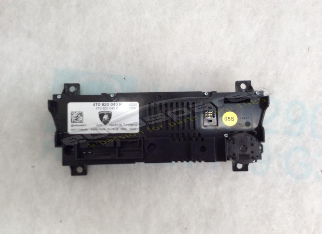 nuevo lamborghini control de a/c. número de pieza 4t0820043p (1)