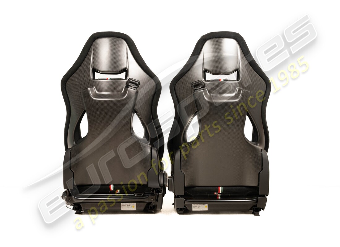 usado ferrari 488 pista rhd black racing seats. número de parte 781201000 (5)