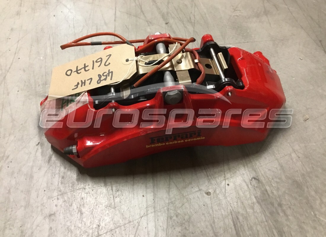 nueva ferrari pinza delantera izquierda con pastillas. número de parte 261770 (1)