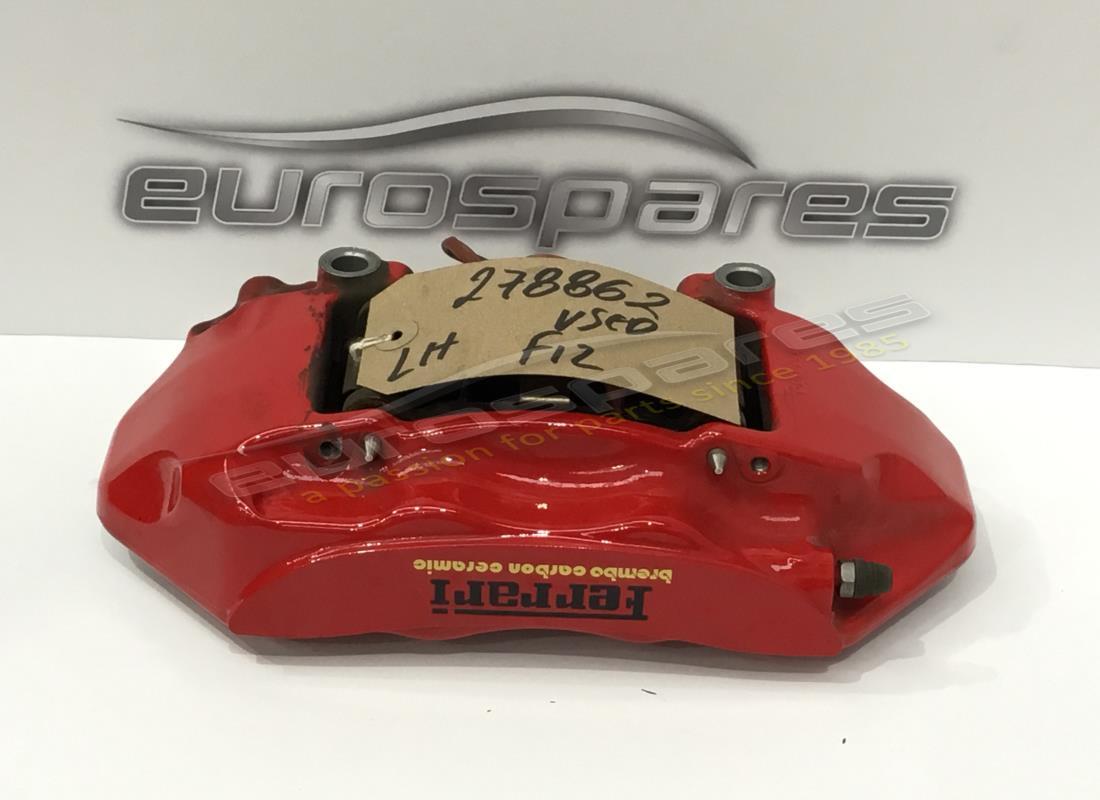 pinza trasera izquierda ferrari usada con pastillas. número de parte 278862 (1)