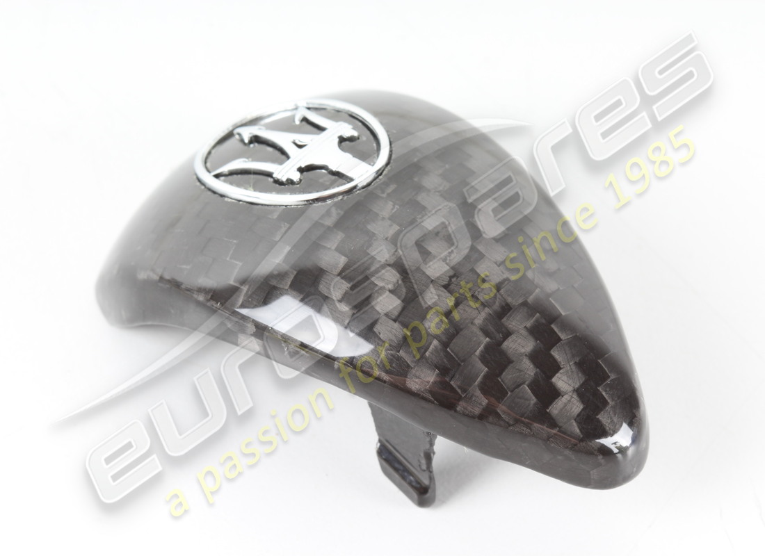 nuevo inserto de perilla de cambios maserati - carbono. número de pieza 82413677 (5)