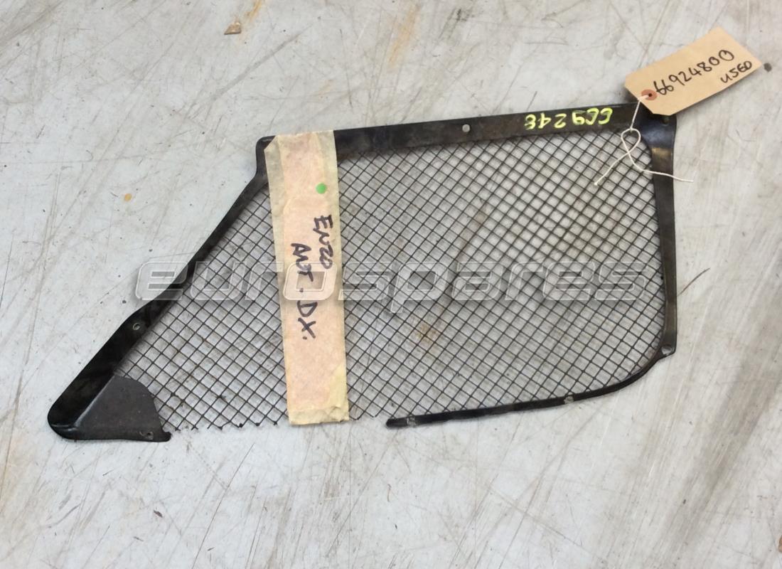 parrilla de parachoques izquierda ferrari usada. número de parte 66924800 (1)