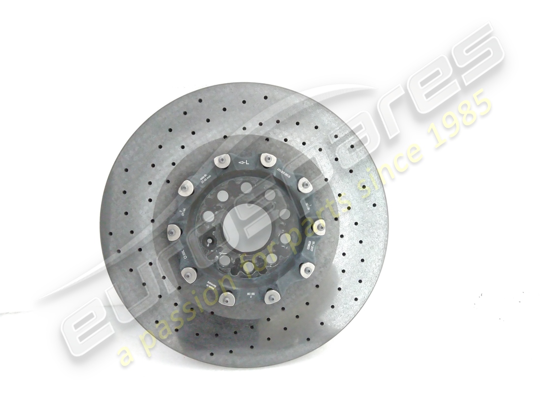 DISCO DE FRENO CERÁMICO DELANTERO IZQUIERDO USADO Lamborghini (VENTILADO). NÚMERO DE PIEZA 470615301G (1)