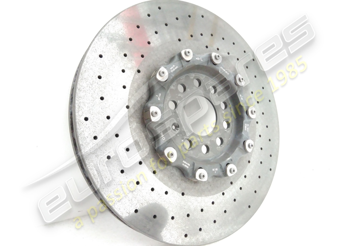 disco de freno cerámico delantero izquierdo usado lamborghini (ventilado). número de pieza 470615301g (2)