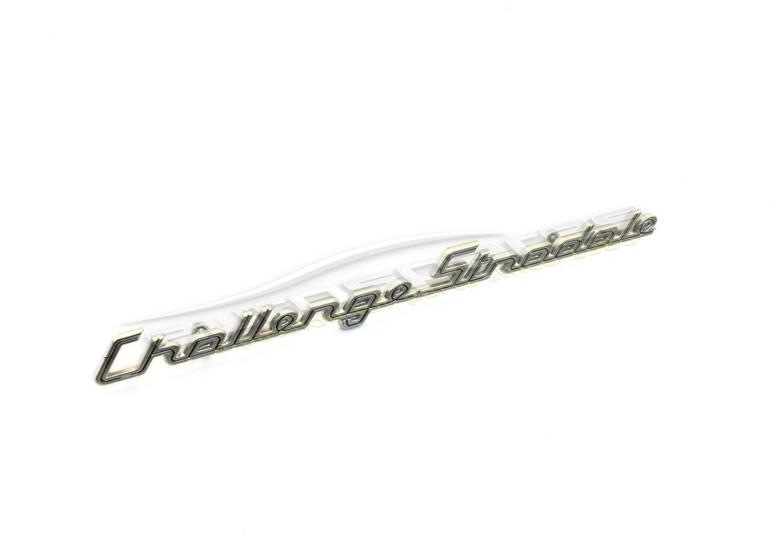 nueva placa challenge stradale ferrari. número de pieza 67753800 (1)