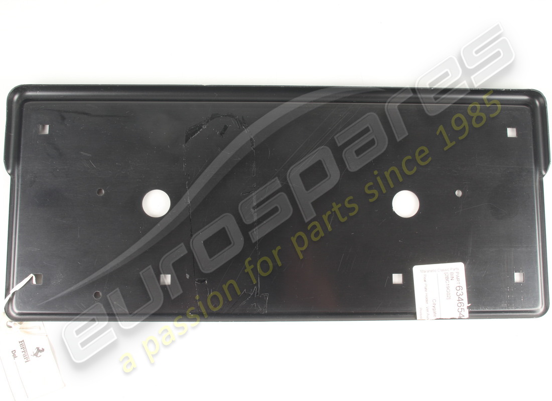 nuevo ferrari soporte de matrícula trasera. número de pieza 63465400 (1)