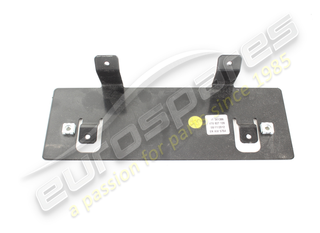 nuevo soporte de matrícula trasera lamborghini. número de pieza 4t0827120 (2)