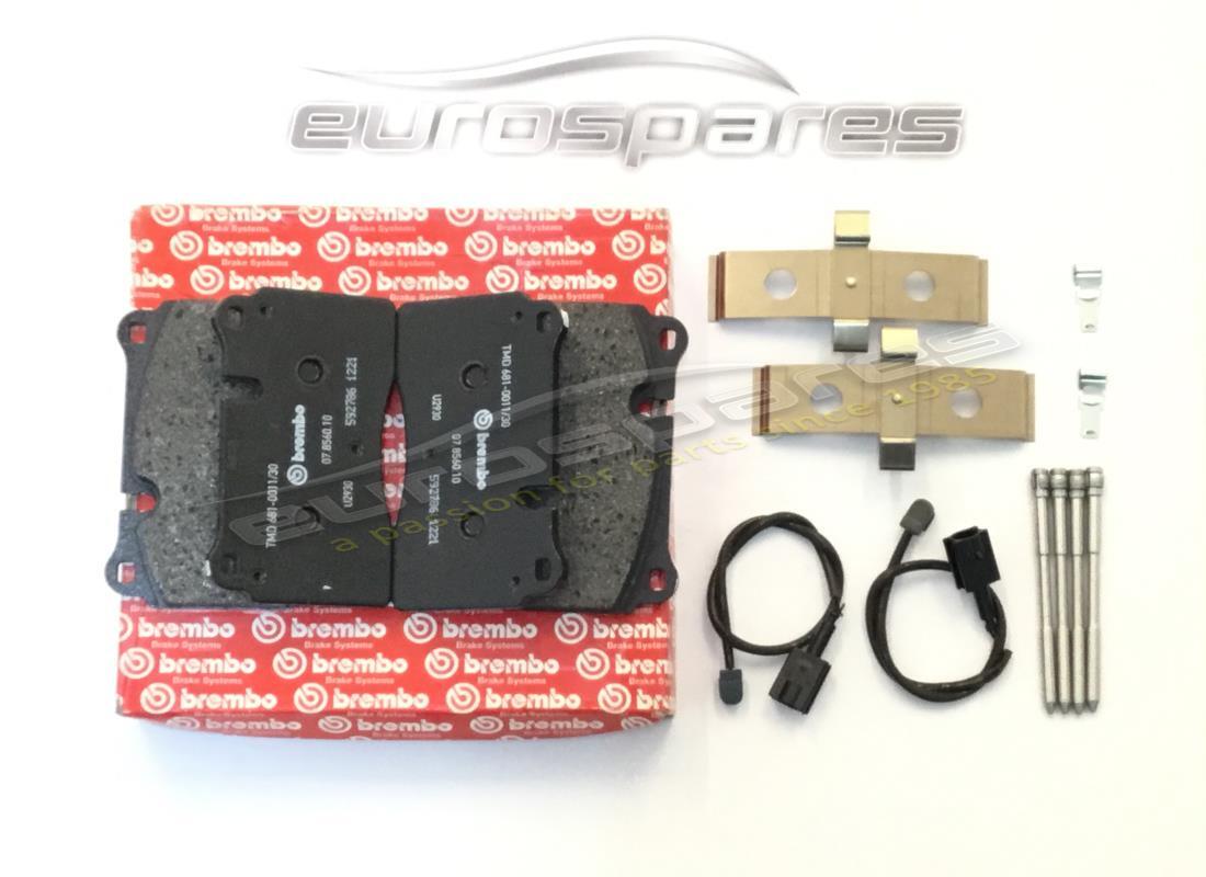 nuevo kit maserati trasero pastillas de freno. número de parte 980145360 (1)