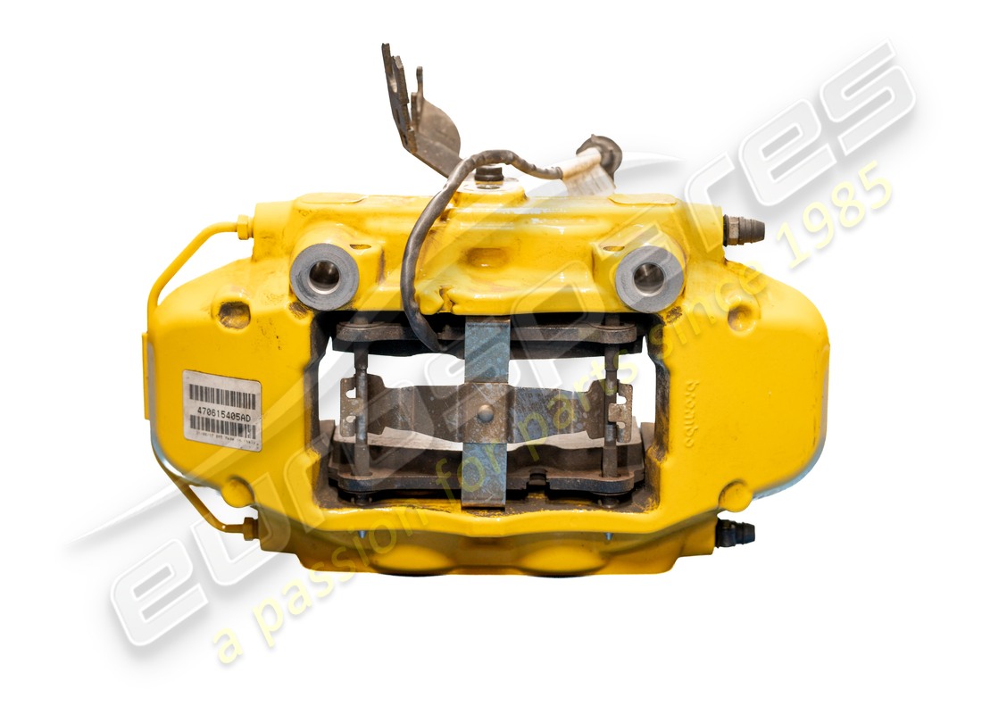 USADO LAMBORGHINI SOPORTE DE PINZA DESLIZANTE SX CBC GIALLA. NÚMERO DE PIEZA 470615405AD (2) usado lamborghini soporte de pinza deslizante sx cbc gialla. número de pieza 470615405ad (2)