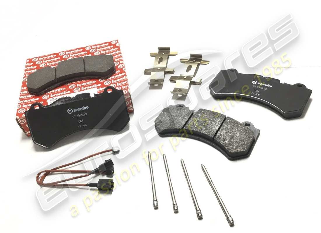nuevo ferrari kit de disco de acero delantero pastillas de freno. número de parte 70001125 (1)