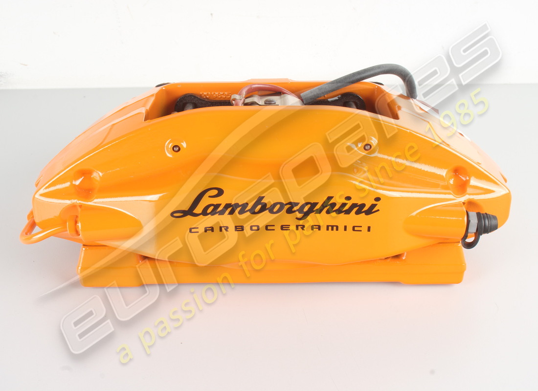 nueva pinza de freno ccb lamborghini, trasera izquierda, naranja. número de pieza 4t0615405t (1)