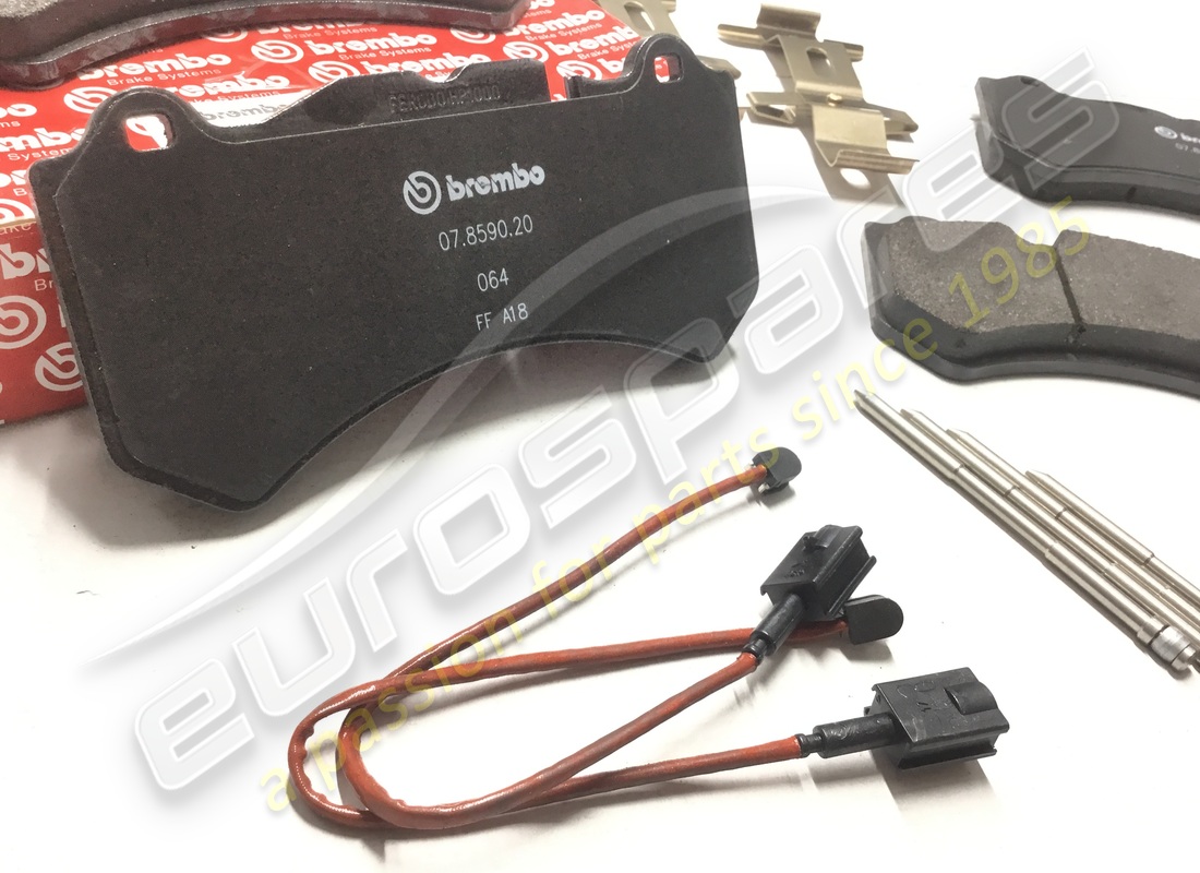 nuevo ferrari kit de disco de acero delantero pastillas de freno. número de parte 70001125 (3)