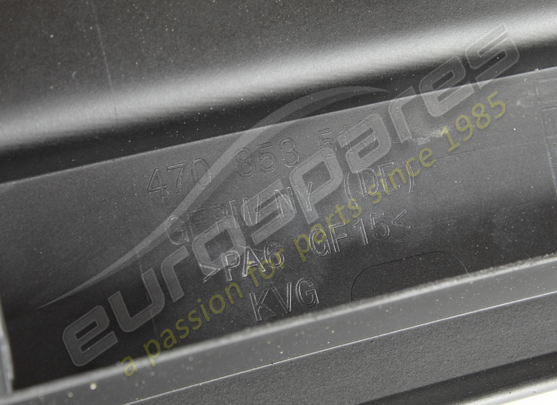 NUEVA LAMBORGHINI MOLDURA. NÚMERO DE PARTE 470853506A (4) nueva lamborghini moldura. número de parte 470853506a (4)