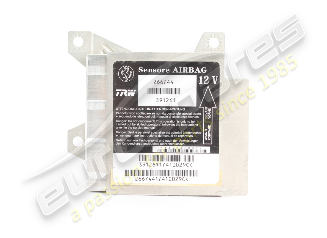nueva ecu del sistema de airbag ferrari. número de parte 266744 (1)