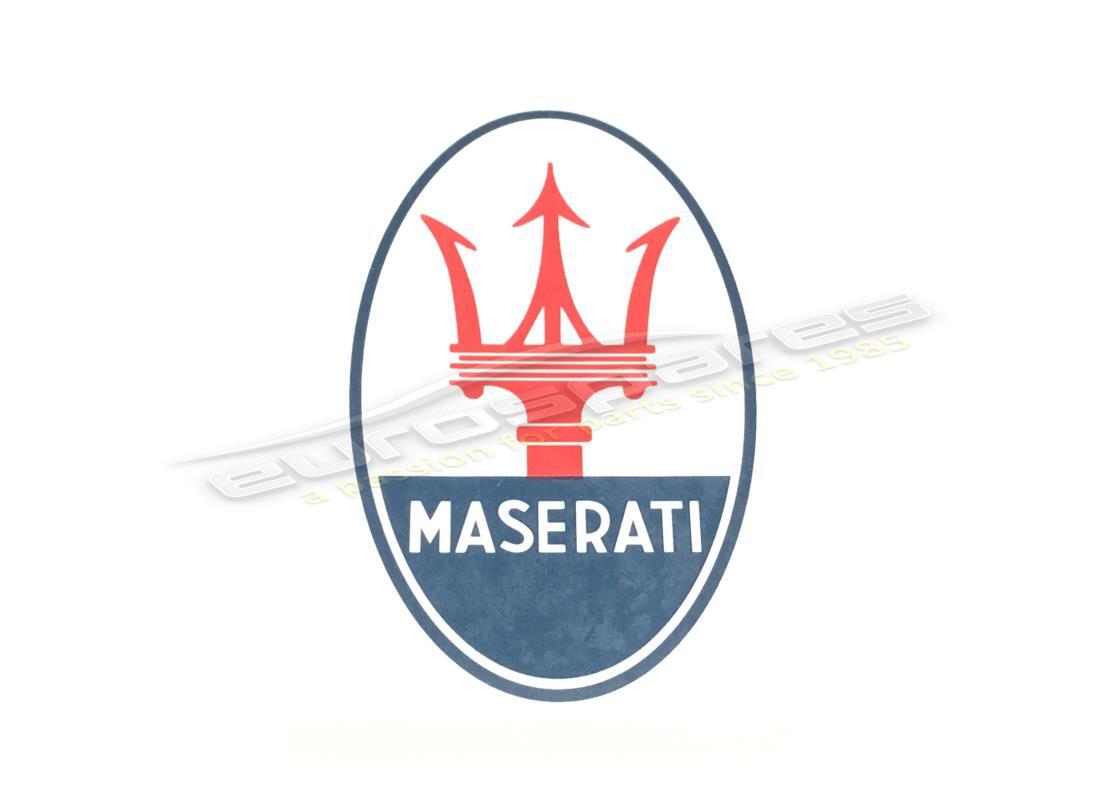 nueva maserati etiqueta ovalada pequeña. número de parte 920000745 (1)