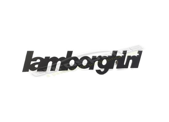 nuevo lamborghini lamborghini placa negra número de pieza 006111397