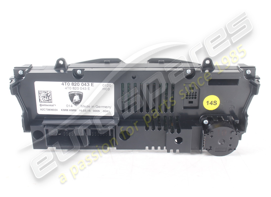usado lamborghini control de a/c. número de parte 4t0820043e (5)