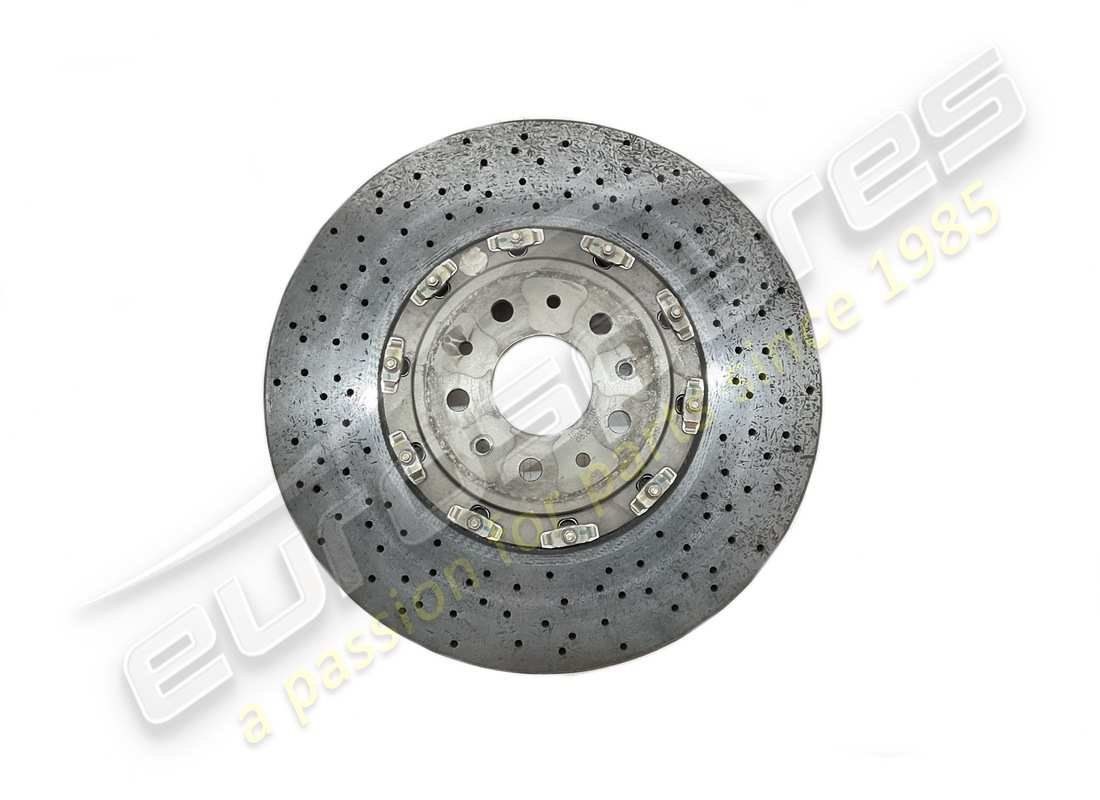 DISCO DE FRENO DELANTERO USADO Ferrari, VERSIÓN CARBONOCERÁMICA. NÚMERO DE PIEZA 225854 (1)