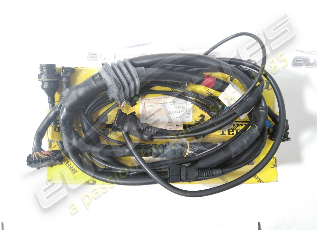 nuevo juego de cables de encendido ferrari - cilindro 7/12. número de pieza 147203 (1)