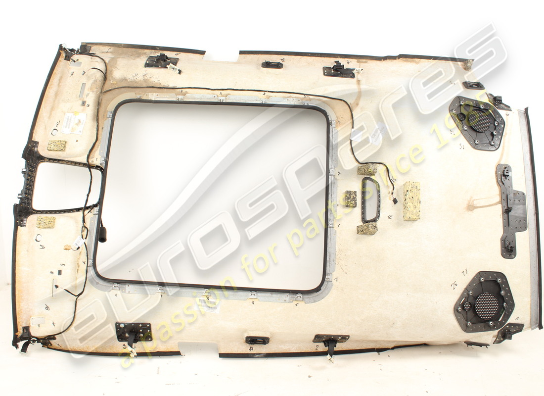 revestimiento del techo lamborghini dañado. número de parte 4ml867505ljr7 (3)