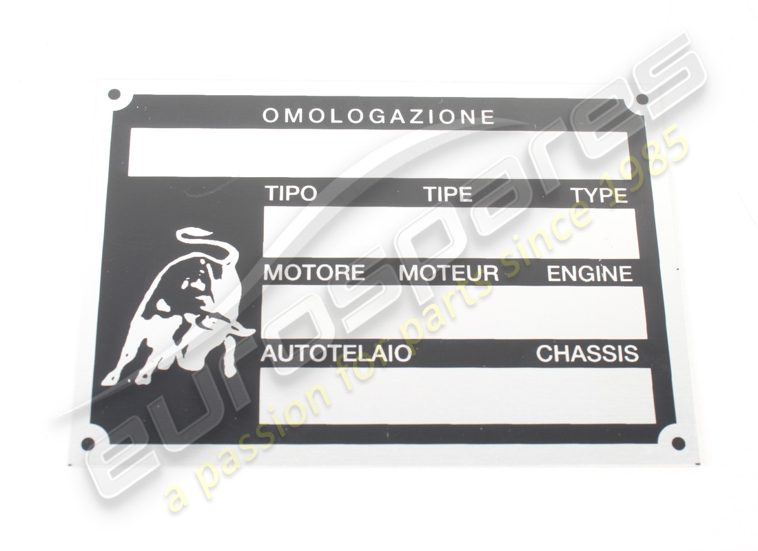 NUEVA PLACA DE CHASIS Eurospares. NÚMERO DE PIEZA LPL001 (1)