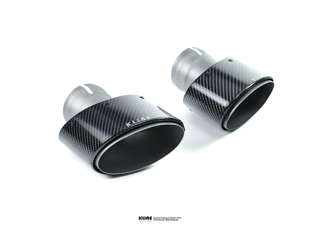 nuevas puntas de fibra de carbono kline innovation mclaren 570s. número de pieza klmc570scft (1)