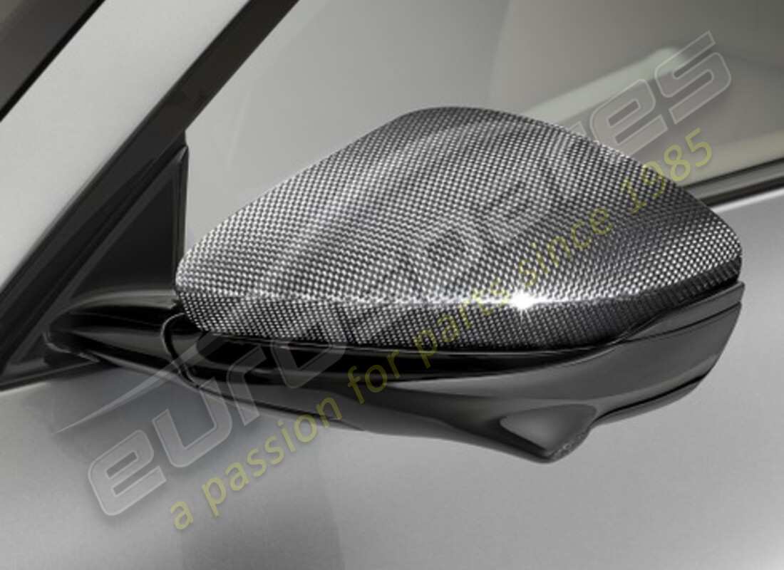 NEW FERRARI CARBON FIBER WING MIRRORS . PART NUMBER 70005862 (1)