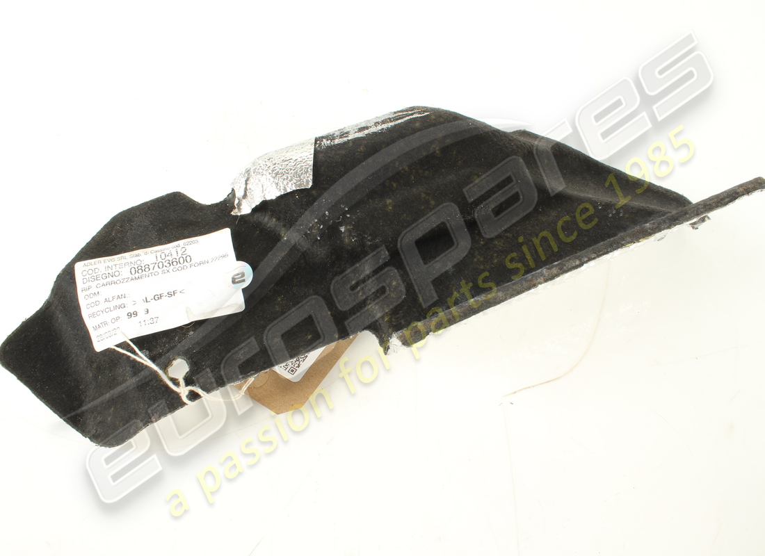 usado ferrari protector térmico trasero de carrocería izquierdo. número de pieza 88703600 (2)