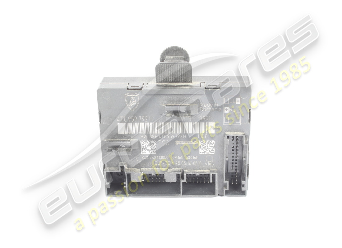 UNIDAD DE CONTROL Lamborghini USADA, PUERTA. NÚMERO DE PARTE 4T0959792H (1)