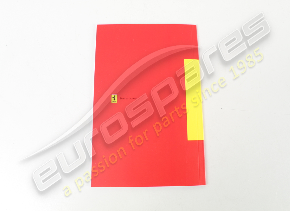 nuevo ferrari genuine manual de mantenimiento. número de pieza 84545300 (3)